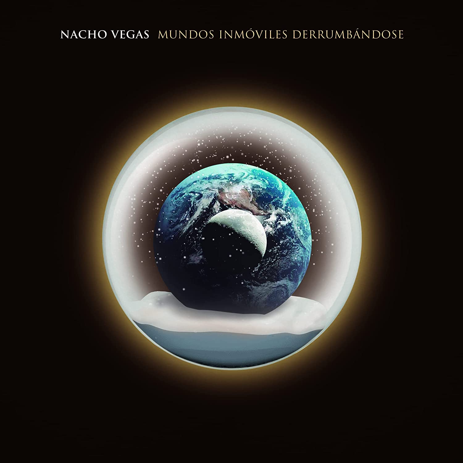 Nacho Vegas - Mundos inmóviles derrumbándose - portada